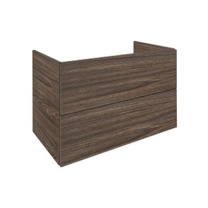 Royal plaza Intent wastafelonderkast 80x45x59cm 2 lades eiken bruin