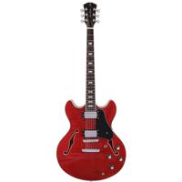 Sire Larry Carlton H7 See Through Red semi-akoestische gitaar - thumbnail