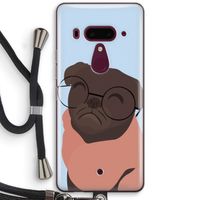 Ludo: HTC U12+ Transparant Hoesje met koord