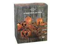 LEDverl pompoen dia. 6 cm x10 LED timer 2xAA 10 cm - Hit