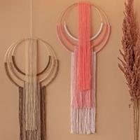 Yarn and Colors Wrapped up Wall Hanging 040 Pink Sand Macramé Pakket