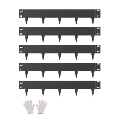 VEVOR gazonrandenset van 5 bedranden metaal 990x181x1,5mm