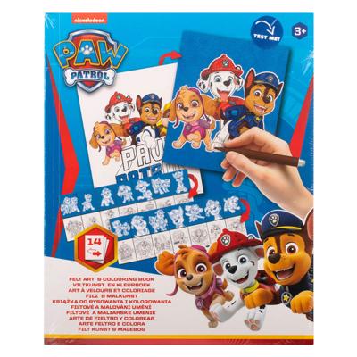 Canenco Paw patrol viltkunst & kleurboek
