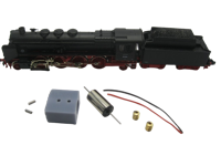 micromotor NF039G ombouwset voor Fleischmann BR 39, K.P.E.V. P 10