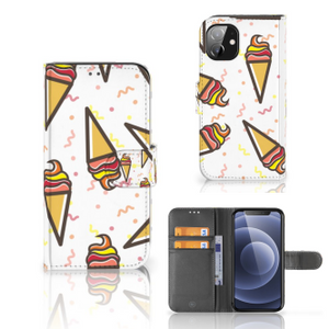 Apple iPhone 12 Mini Book Cover Icecream