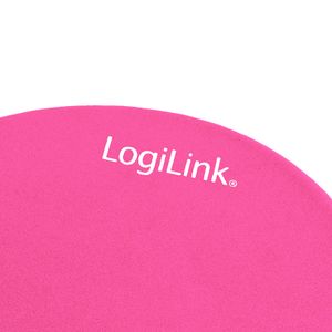 LogiLink ID0027P muismat polssteun roze