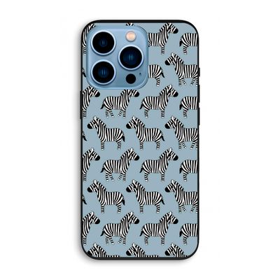 Zebra: iPhone 13 Pro Biologisch afbreekbaar hoesje
