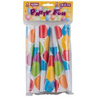 Grote feesttoeters ballonnen 6x stuks