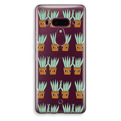 Sansevieria: HTC U12+ Transparant Hoesje