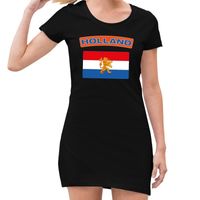 Zwart Holland met vlag jurk dames - thumbnail