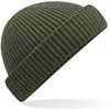 Beechfield CB383R Harbour Beanie - Olive Green - One Size