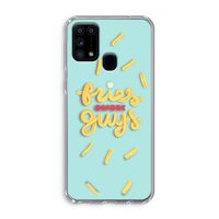 Always fries: Samsung Galaxy M31 Transparant Hoesje