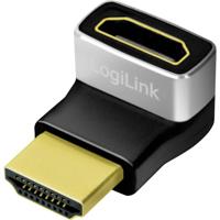 LogiLink AH0007A HDMI Adapter [1x HDMI-bus - 1x HDMI-stekker] Zwart-grijs