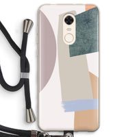 Lindo: Xiaomi Redmi 5 Transparant Hoesje met koord