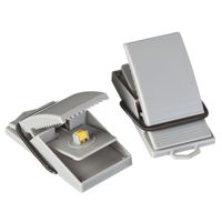 4x Set automatische muizenvallen/muizenklemmen met lokaas grijs 8 cm 2 stuks