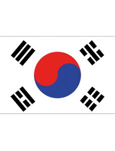Vlag Zuid-Korea -  90x150 cm