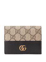 Gucci portefeuille GG Marmont - Marron