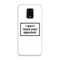 Don't need approval: Xiaomi Redmi Note 10 Lite Transparant Hoesje