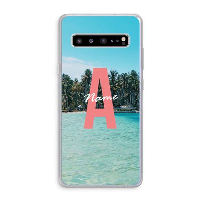 Pacific Dream: Samsung Galaxy S10 5G Transparant Hoesje