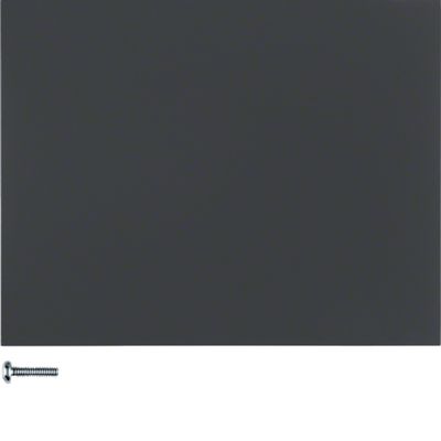 Berker Drukknop 1-voudig k.1 antraciet 85141175