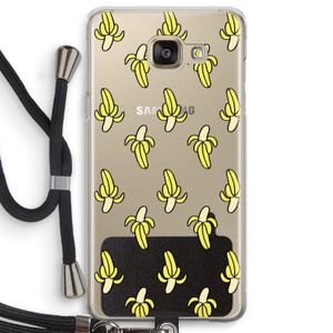 Bananas: Samsung Galaxy A5 (2016) Transparant Hoesje met koord
