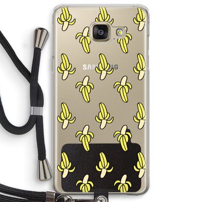 Bananas: Samsung Galaxy A5 (2016) Transparant Hoesje met koord