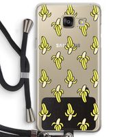 Bananas: Samsung Galaxy A5 (2016) Transparant Hoesje met koord