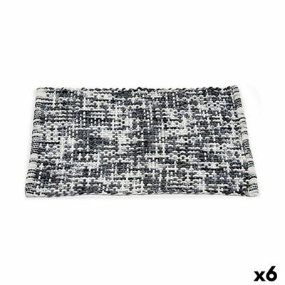 Antislipmat voor in de douche Berilo ITEM NO.11 RUGS Donker grijs 50 x 80 cm (6 Stuks)