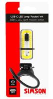 Simson usb-c led lamp 'pocket' wit