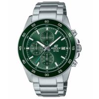 Casio EFR-526D-3AVUEF Groen Zilverkleurig (Ø 44 mm) Heren horloge