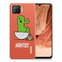 OPPO A73 4G Telefoonhoesje met Naam Cactus Poo
