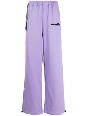 Off Duty pantalon de jogging à patch Face - Violet