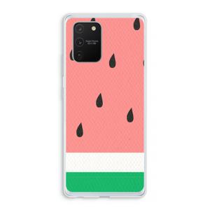 Watermeloen: Samsung Galaxy S10 Lite Transparant Hoesje