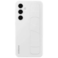 Galaxy S25+ hoesje met band en standaard wit