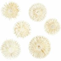 Creativ Company 50204 verfraaiend ornament Beige 6 stuk(s)