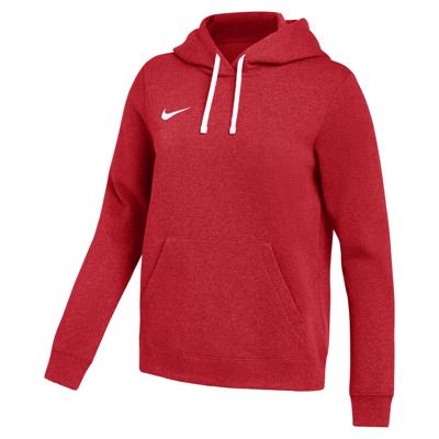Nike Park 26 Fleece Pullover Hoodie Dames Rood Wit