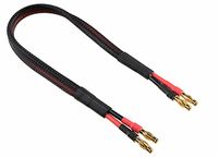 Laadkabel 4mm Banana Gold connectors - 14 AWG ULTRA V+ Silicon Wire