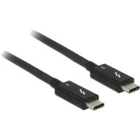 DeLOCK 84844 USB-kabel 0,5 m USB 3.2 Gen 2 (3.1 Gen 2) USB C Zwart - thumbnail