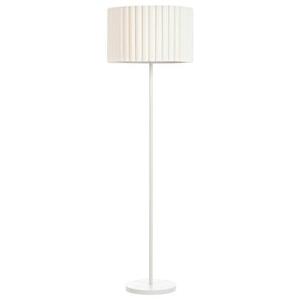 Beliani - LOURENS - Vloerlamp - Beige|Wit - Polyester