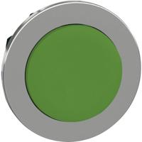 Schneider Electric ZB4FL3 ZB4FL3 Plat, Terugstelbaar (Ø) 30.5 mm Zonder markering Chroom, Groen 1 stuk(s)