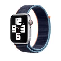 Apple origineel Sport Loop Apple Watch 42mm / 44mm / 45mm / 49mm Deep Navy - MYA82ZM/A - thumbnail