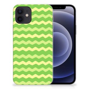 iPhone 12 | 12 Pro (6.1") TPU bumper Waves Green