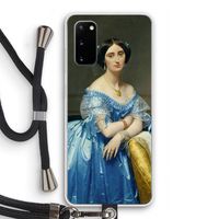 Eleonore: Samsung Galaxy S20 Transparant Hoesje met koord
