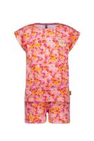 B.Nosy zomer pyjama meisjes - roze - hartjes AOP - Zenna