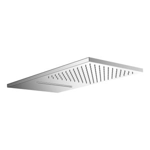 Hoofddouche Tres Exclusive | 55x28 cm | Met waterval | Rechthoek | Chroom
