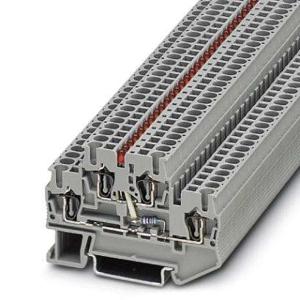 Phoenix Contact 3031623 Componentenserieklem 5.2 mm Spanveer Grijs 50 stuk(s)