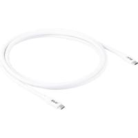 club3D USB-C-kabel USB-C stekker 2.00 m Wit CAC-3001