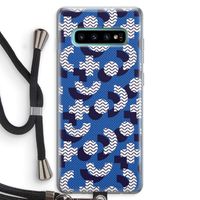 8-bit N°5: Samsung Galaxy S10 Plus Transparant Hoesje met koord