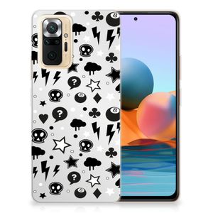 Silicone Back Case Xiaomi Redmi Note 10 Pro Silver Punk