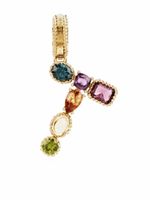 Dolce & Gabbana pendentif Rainbow Alaphabet T en or 18ct orné de pierres variées - thumbnail